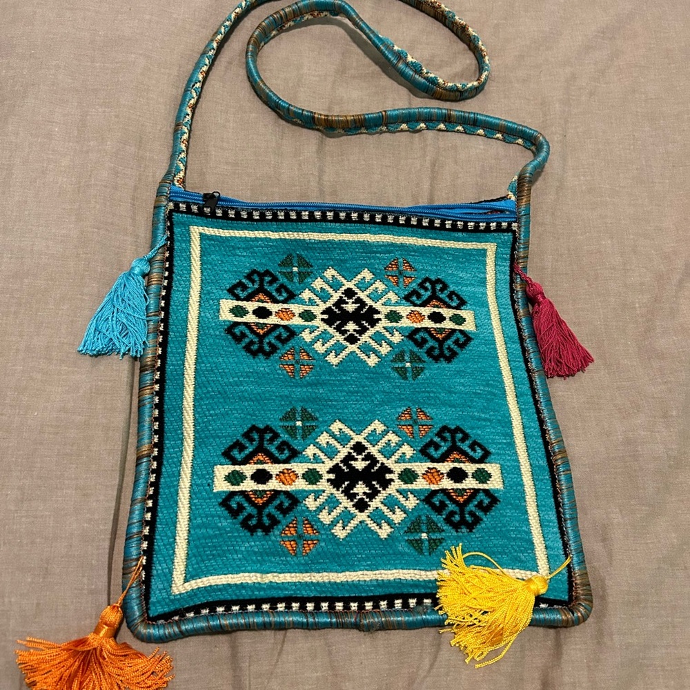 Handwoven bag from Hong Kong